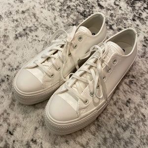 Brand new platform converse sneakers - women’s 8